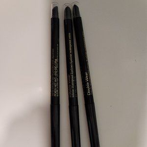 Estee Lauder eye liner double wear pack of 3